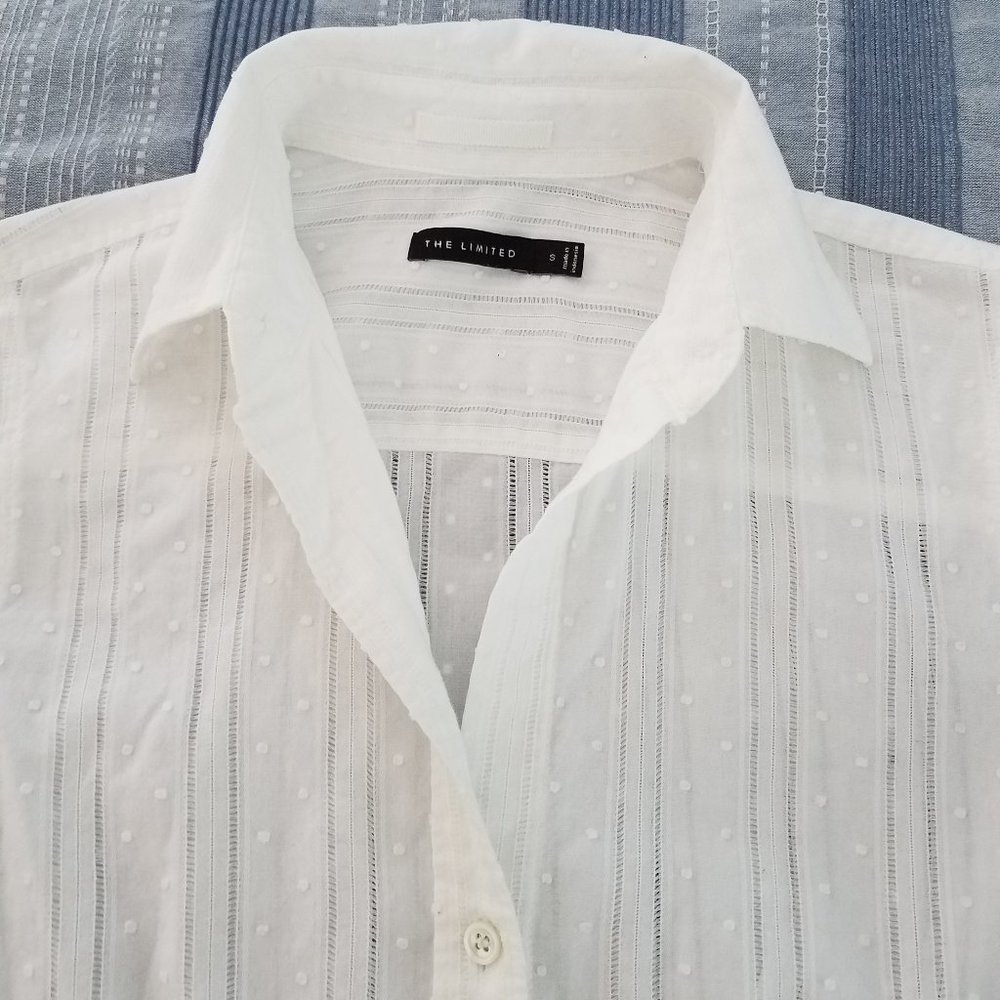 The Limited White Button Down Shirt